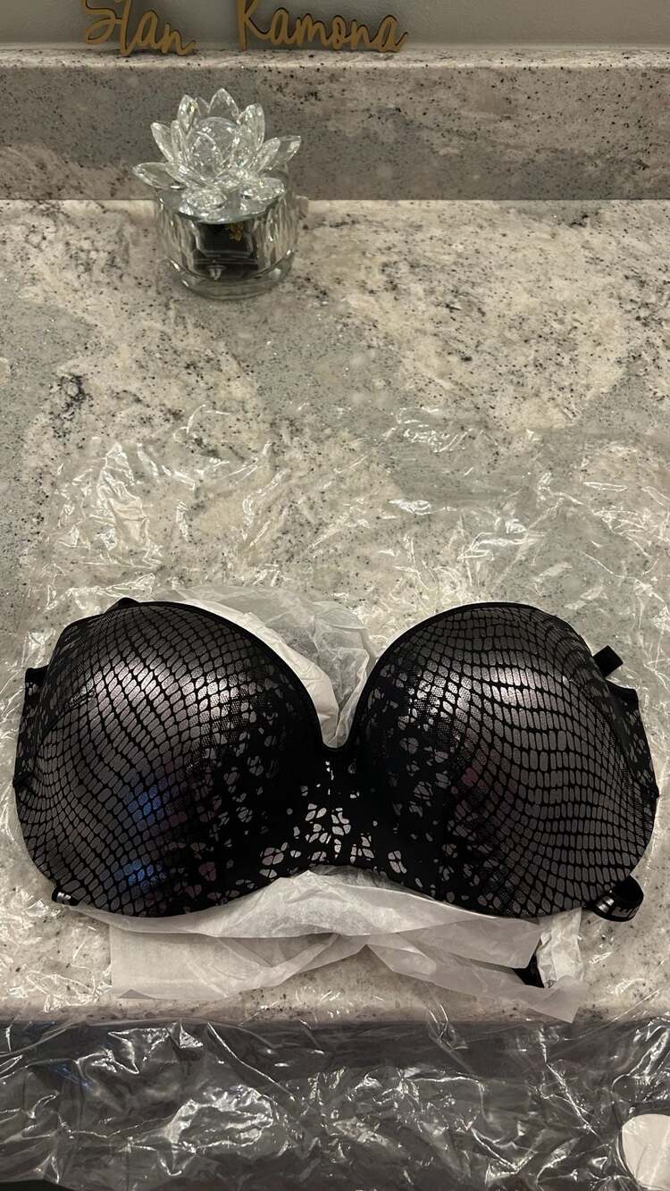 Bareback Intimates Multi-Way Convertible Strapless Bra Black